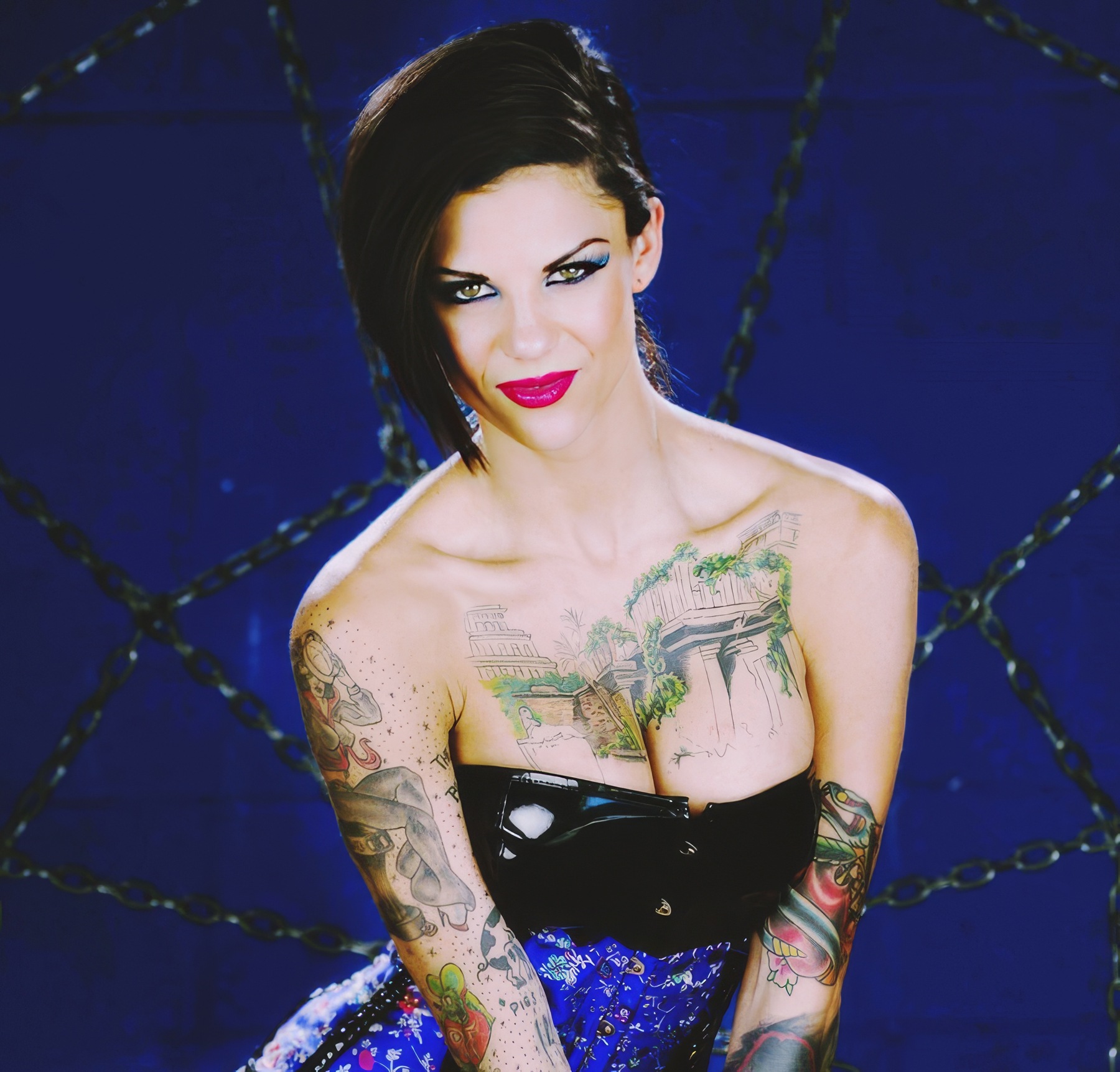 El regreso de Bonnie Rotten (The Cumback, 2018) Brunette Slender tattooed Alternative Fetish