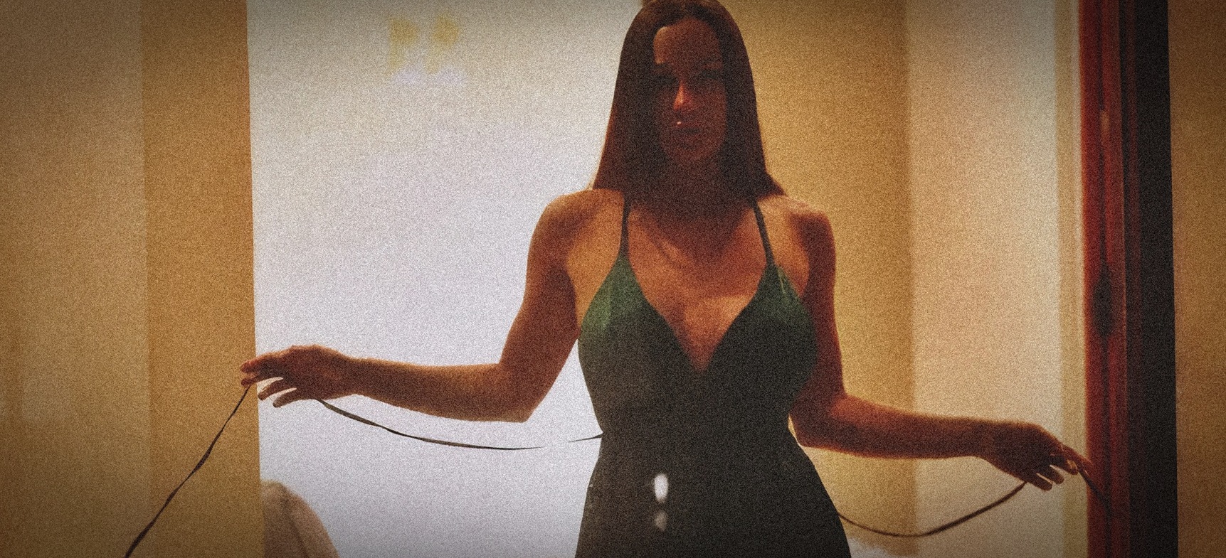 Abigail Mac at 37 Years Old Birthday as Selfie Hotwife Night Dress Bedroom (2025)