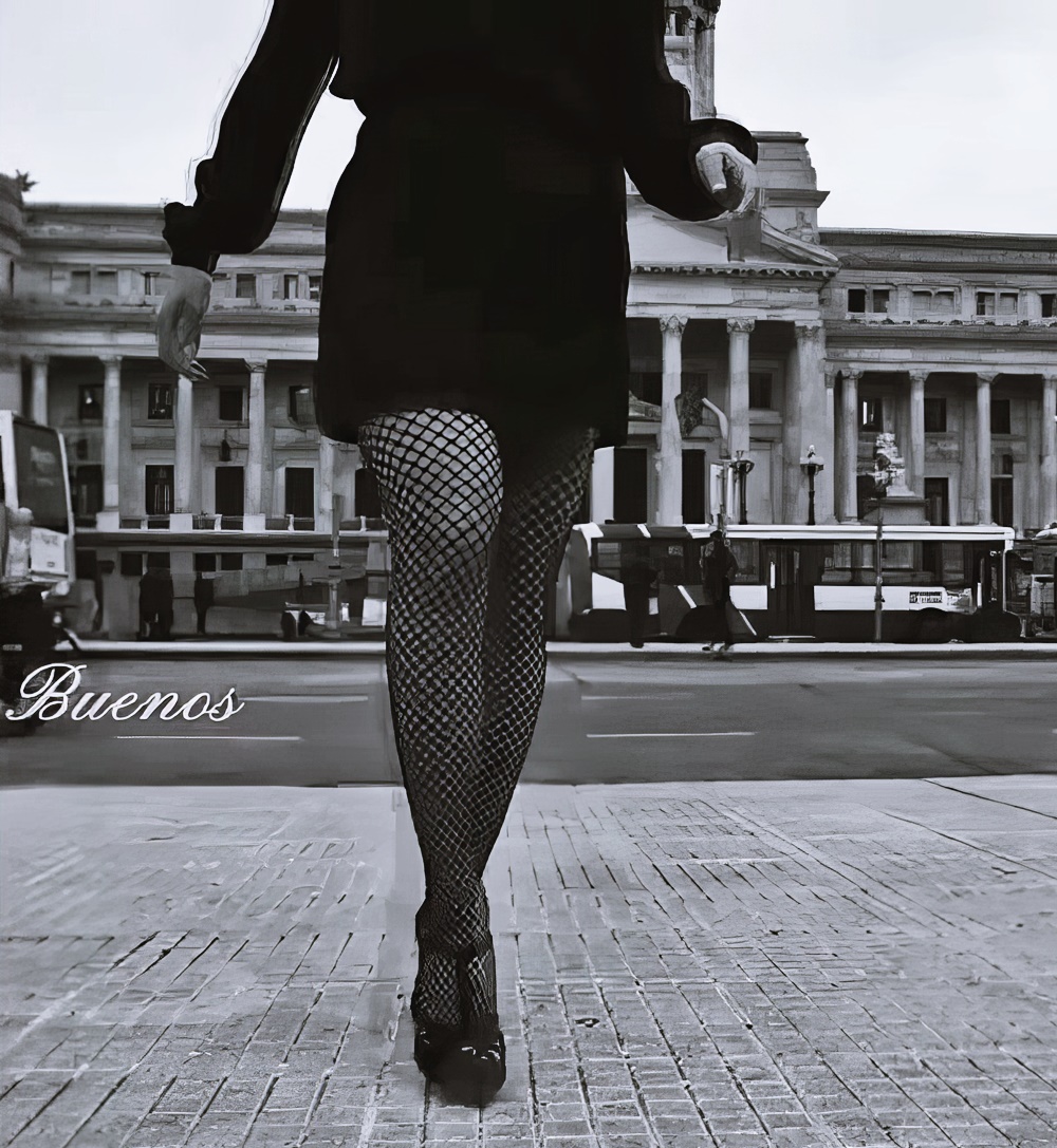 Cinthia Fernandez at 32 Years Old: Black Sexy Dress and Stocking Fishnet Lingerie (Argentine National Congress, 2021)