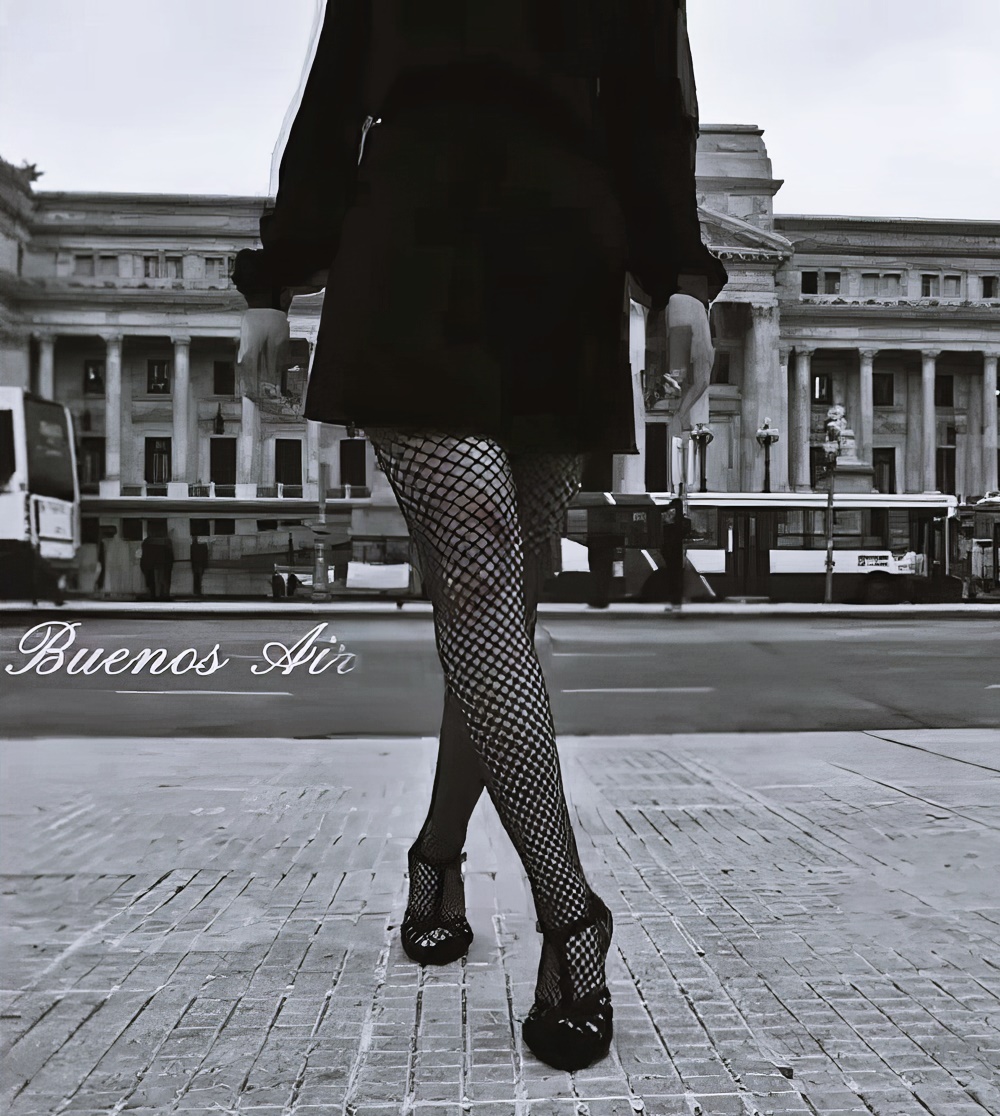 Cinthia Fernandez at 32 Years Old: Black Sexy Dress and Stocking Fishnet Lingerie (Argentine National Congress, 2021)