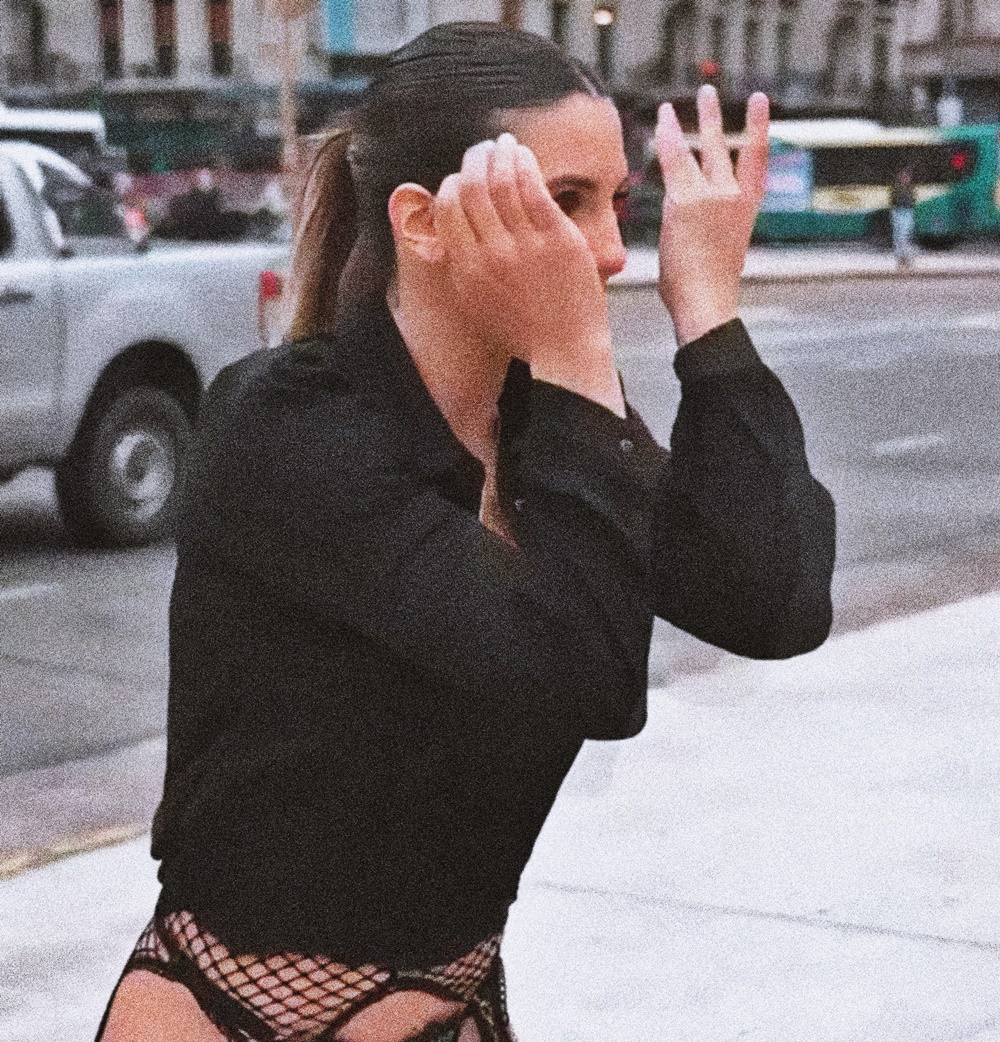 Cinthia Fernandez at 32 Years Old: Black Sexy Dress and Stocking Fishnet Lingerie (Argentine National Congress, 2021)