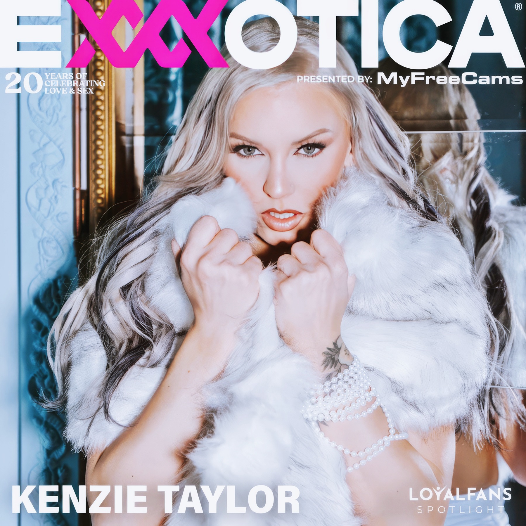 Kenzie Taylor Ten Years in Porn: Photo Collection Busty Blonde Bomsbhell Queen (2015-2025)