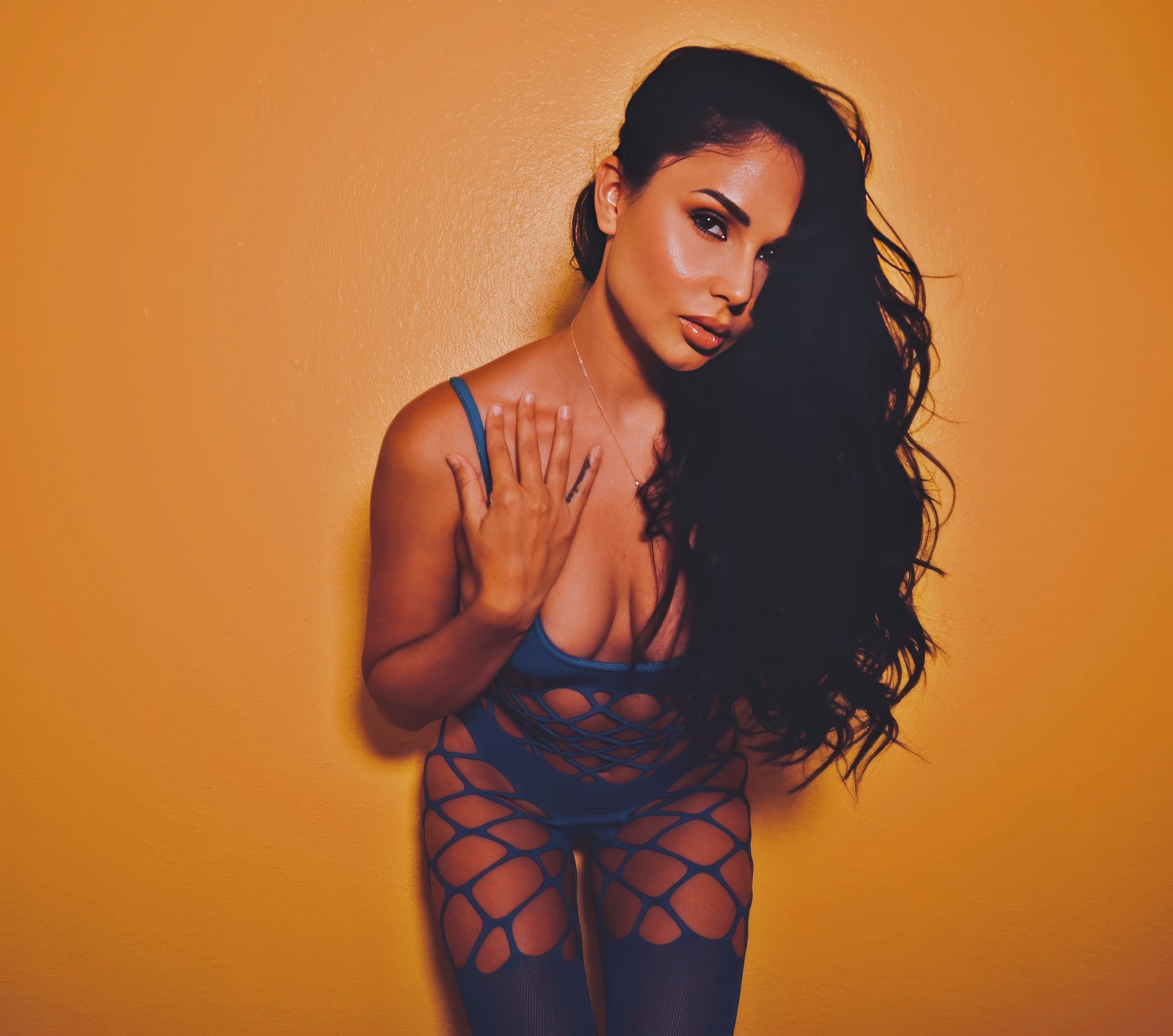 Ariana Marie at 27 Years Old as Centerfold Erotic Model Brunette Natural (2019)