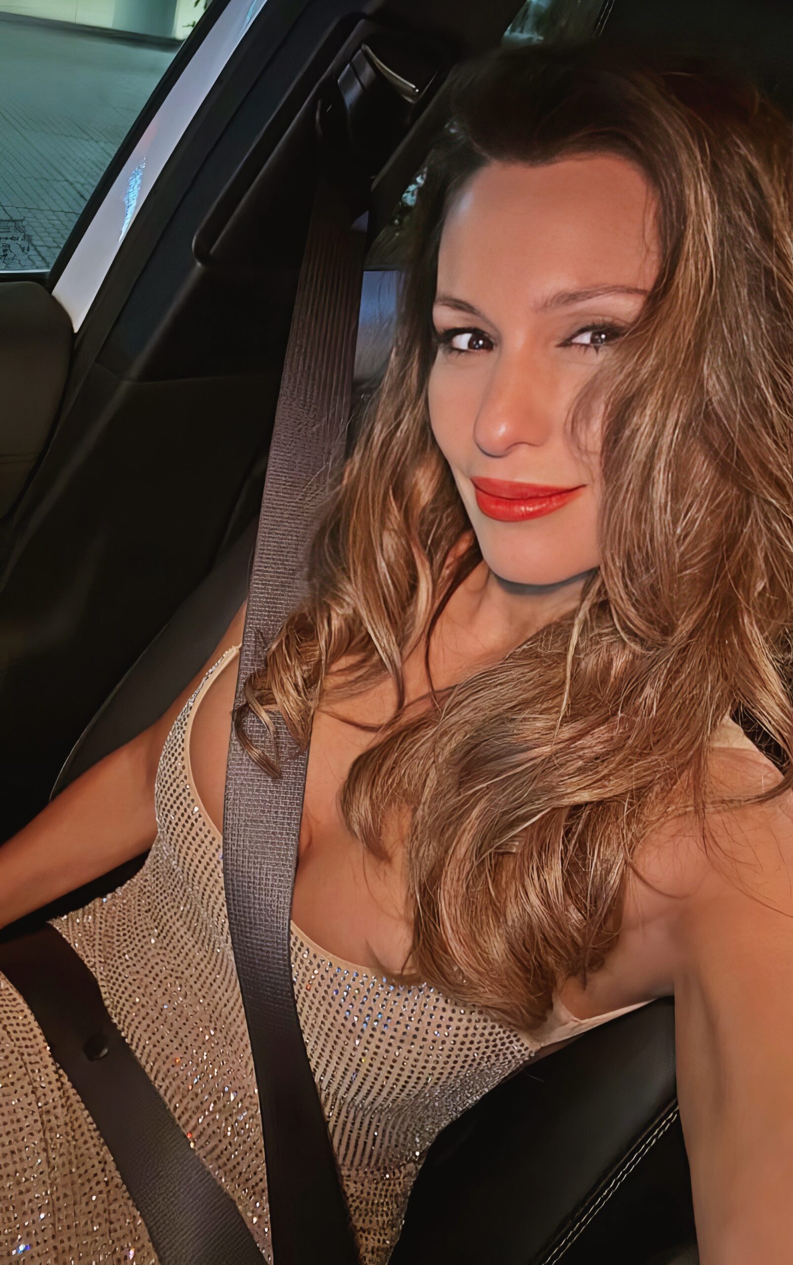 Carolina Ardohain Pampita at 47 Years Old: Bright Gala Nightdress Tight as Little Caprice Pornstar (2025)