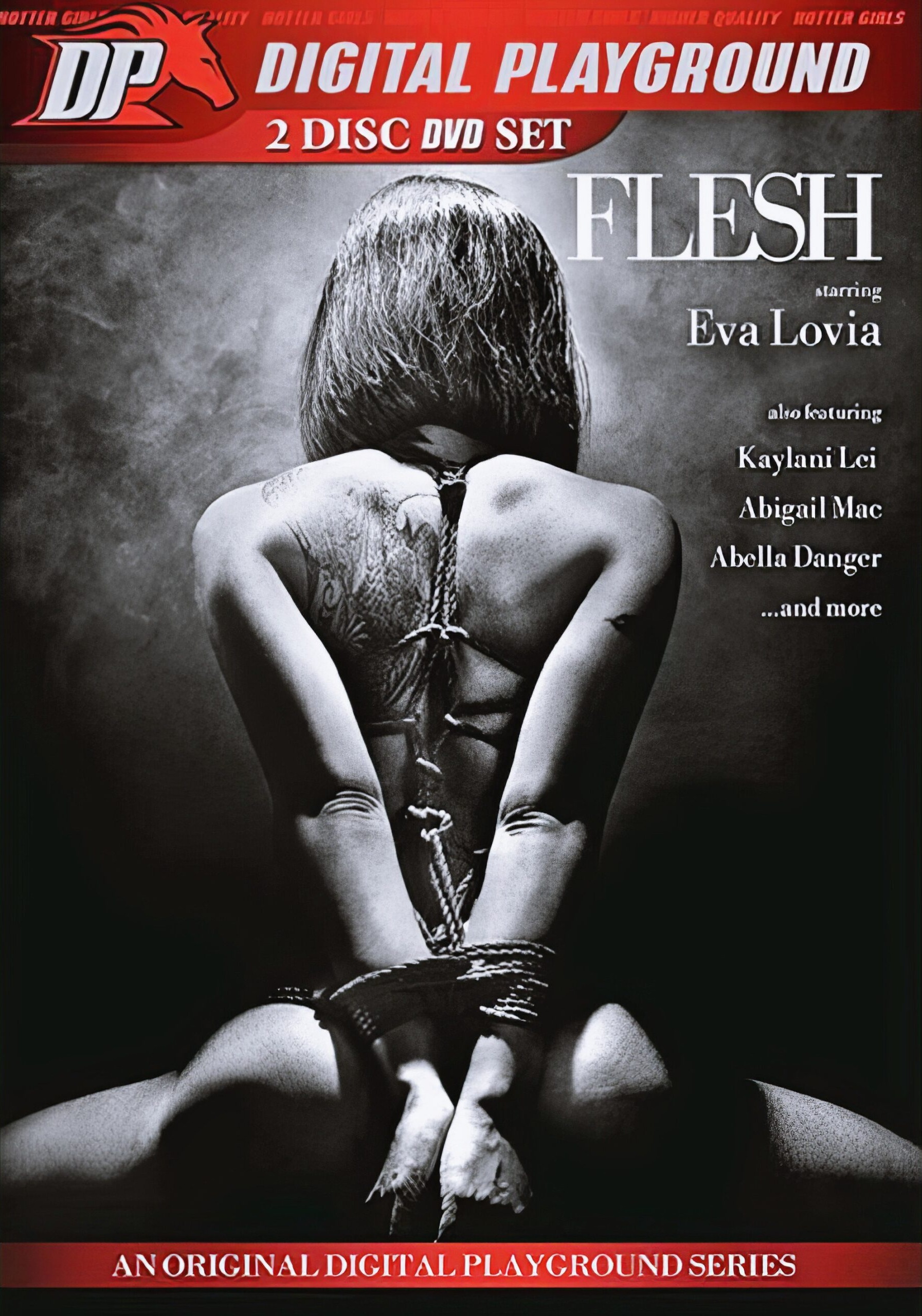 Flesh (Digital Playground, 2015) Cover BDSM Fetish FILM with Eva Lovia, Abigail Mac, Abella Danger, Maddy O'Reilly, Courtney Taylor y AJ Applegate