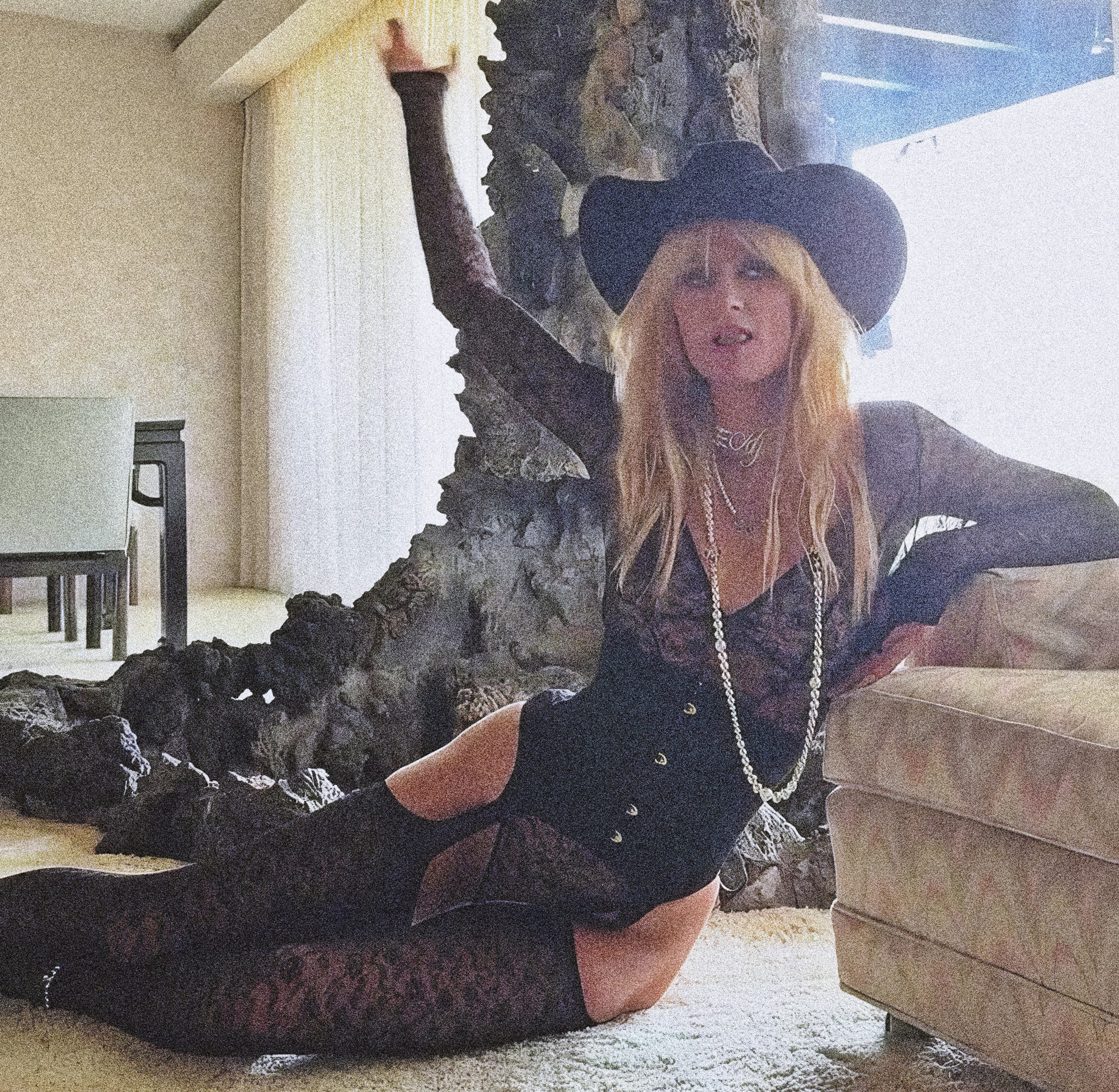 Paris Hilton at 43 Years Old: The Bad Bitch Academy (2024) Black Lingerie Almos Pornstar Blonde MILF Natural Princess