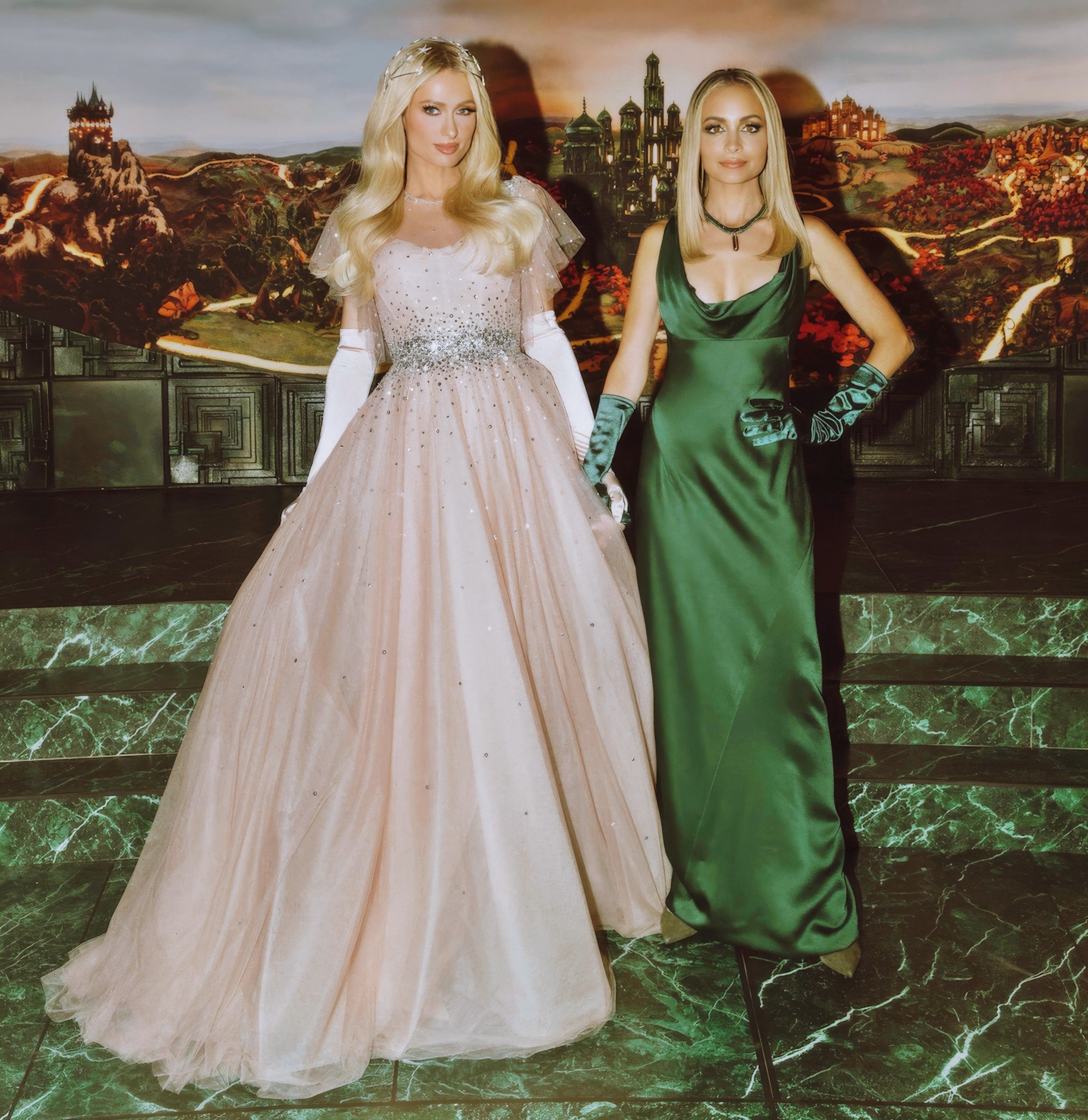 Paris Hilton at 43 Years Old: The Elphaba to my Glinda, the Cynthia to my Ariana, and the Bill  to my Sill A behind-the-scenes look at this shoot is now live on my YouTube Channel (2024)