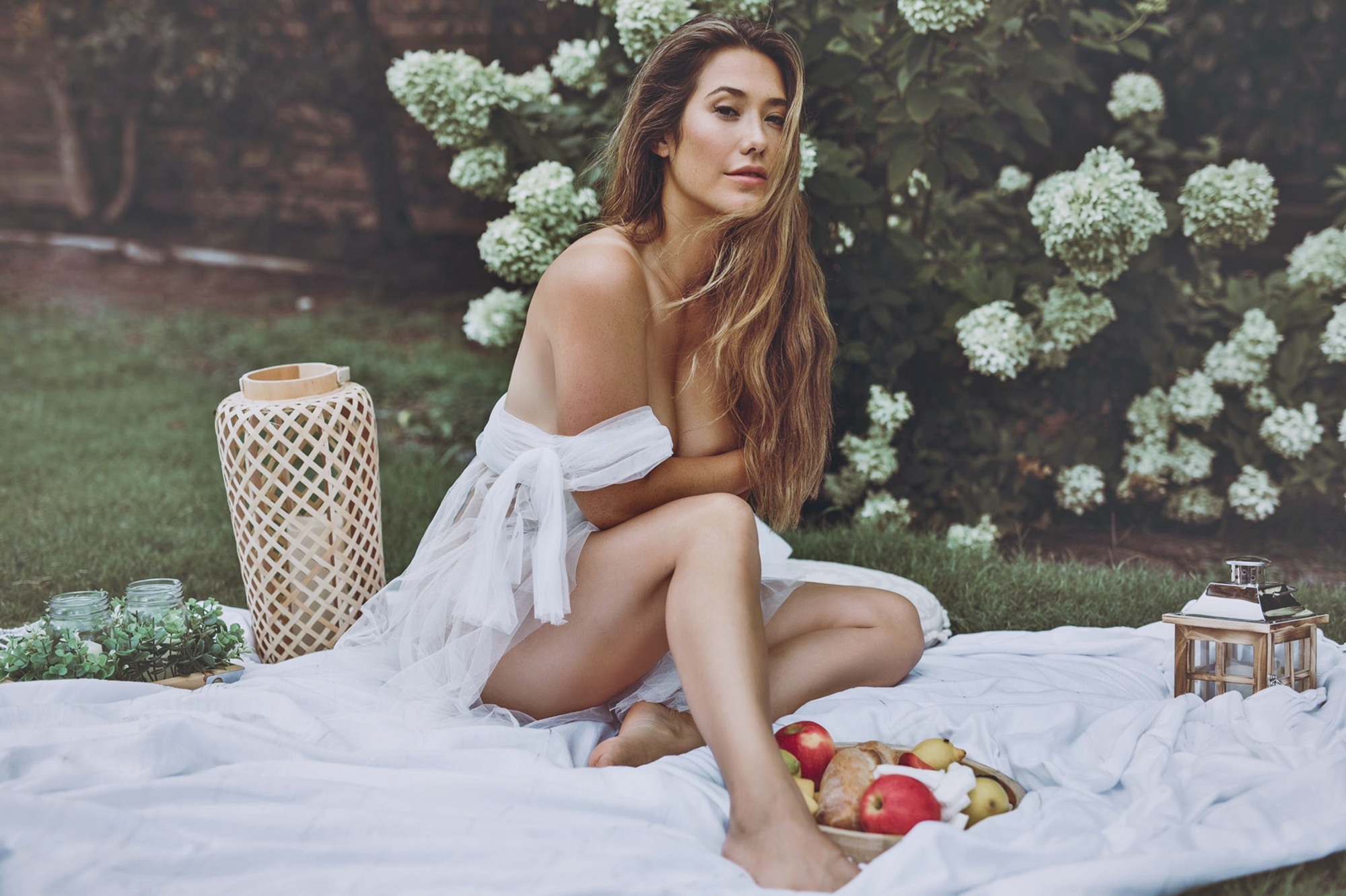 eva lovia as candice clark horbacz white seamless dress outoor fashion pornstar retired auburn milf busty