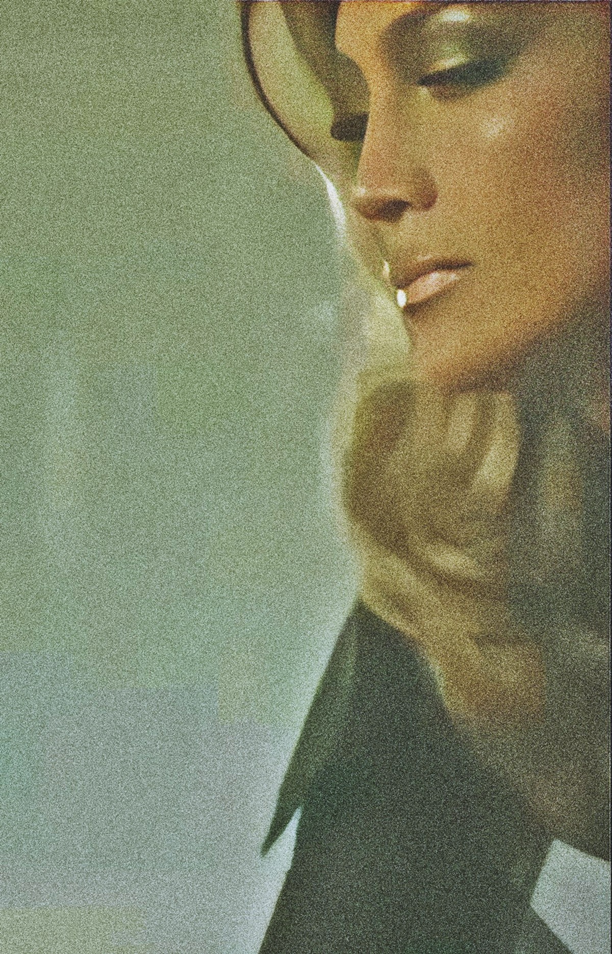 Jennifer Lopez at 55 Years Old as Erotic Sexy Lady Black Nightdress (2025)