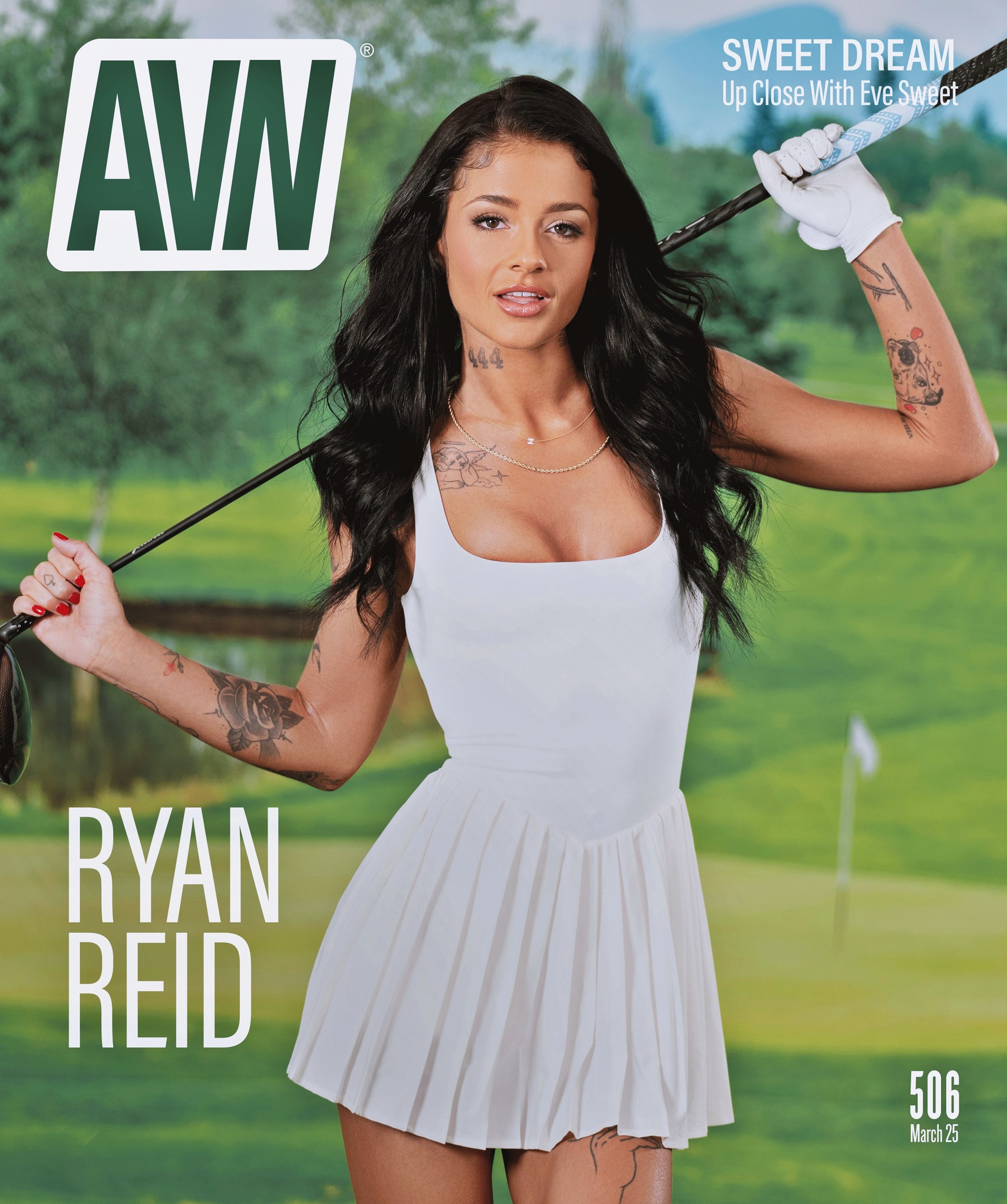 Ryan Reid between 20/27 Years Old: The Transformative Ages (2019/2026) at 26 Years Old (2025) AVN Magazine March 2025 