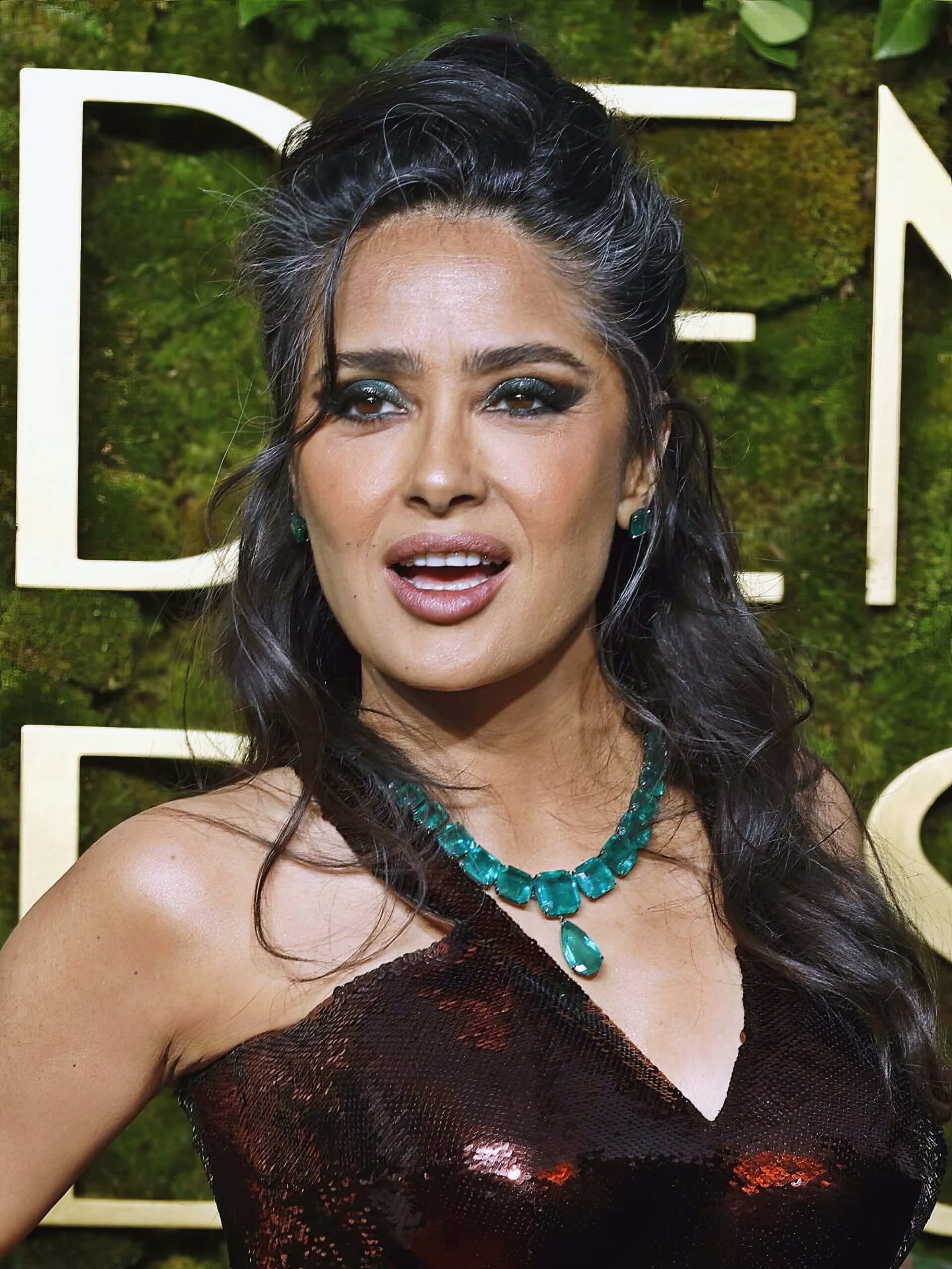 Salma Hayek at 58 Years Old as Centerfold Erotic Latin MILF Bombhsell (2025)