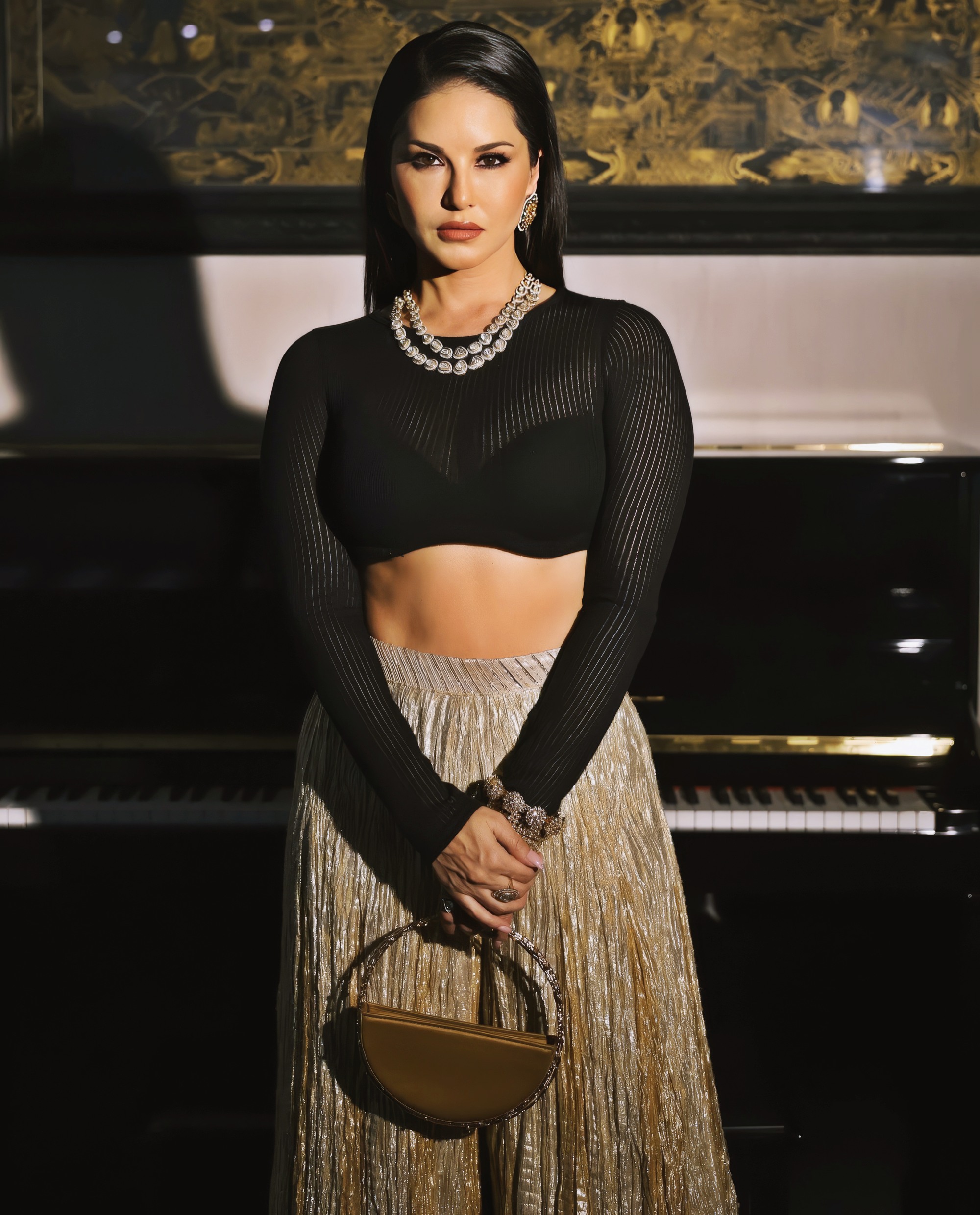 Sunny Leone at 43 Years Old: Turning the glam dial up (2024)