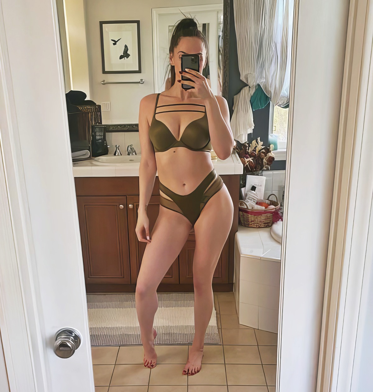 Tori Black as Michelle Chapman at 33 Years Old: Selfie Erotic Model Retired Brunette All Natural (2021)