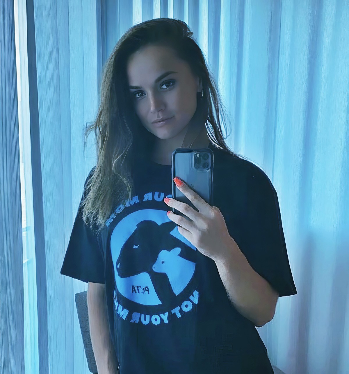 Tori Black as Michelle Chapman at 33 Years Old: Selfie Erotic Model Retired Brunette All Natural (2021)