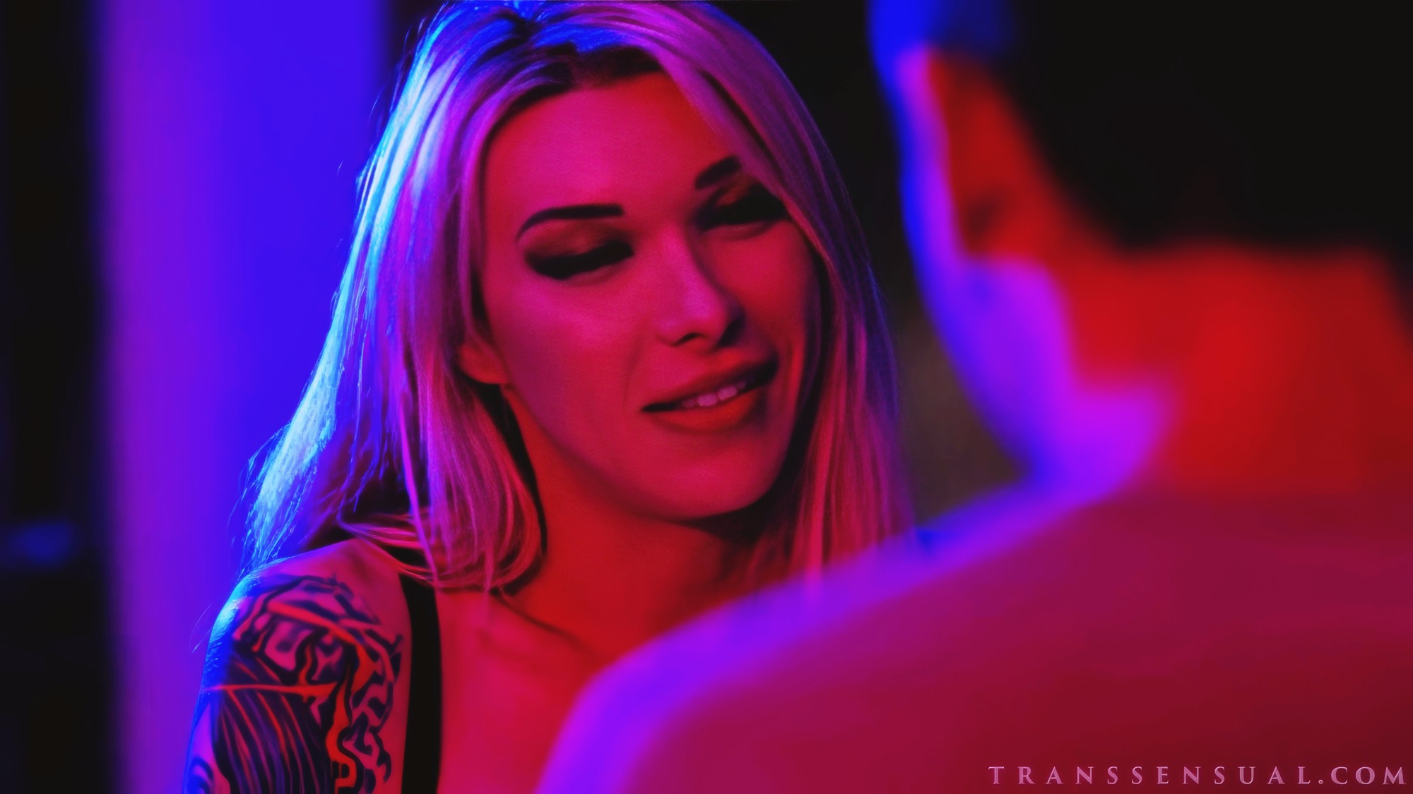 Aubrey Kate at 30 Years Old: Some TS Like It Hot Scene 3 (TransSensual, 2020) Blonde Busty MILF Shemale TS Girl Sex Bed