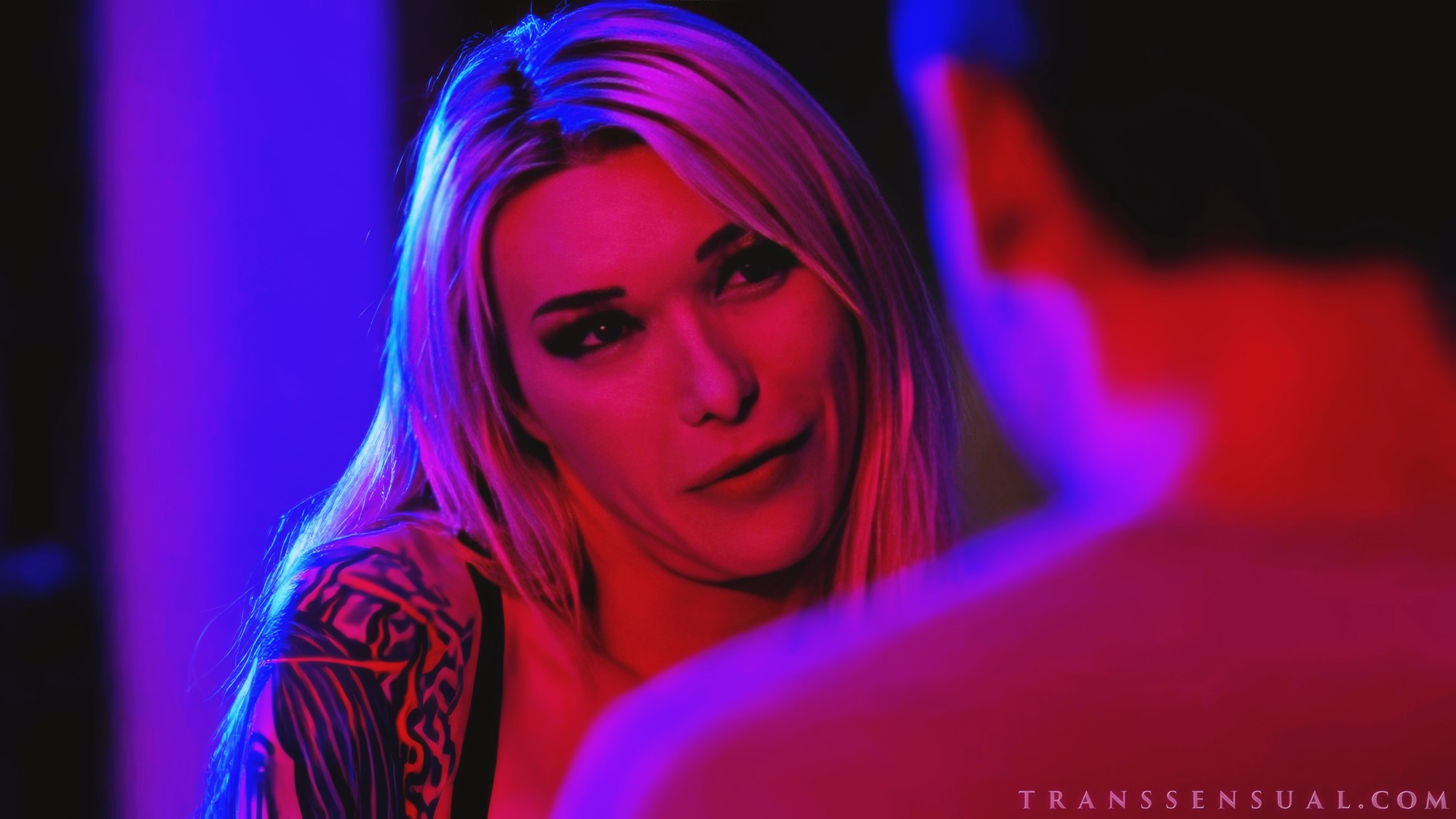 Aubrey Kate at 30 Years Old: Some TS Like It Hot Scene 3 (TransSensual, 2020) Blonde Busty MILF Shemale TS Girl Sex Bed