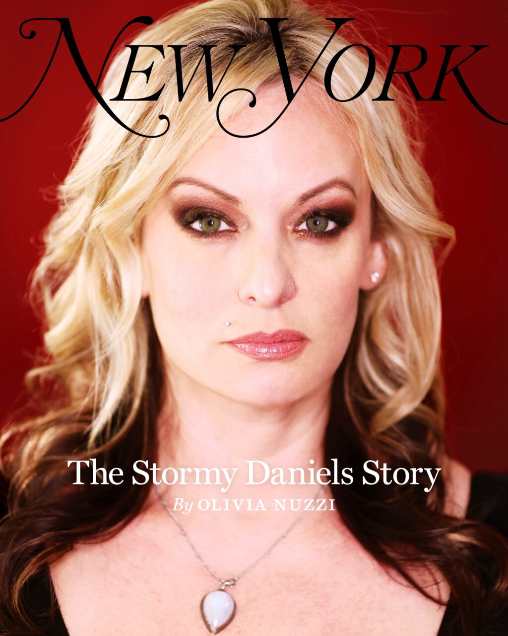 stormy daniels new york magazine 2023 stormy daniels milf leghend blond bombshell retired pornstar a los 44 años edad portada de New York Magazine 2023