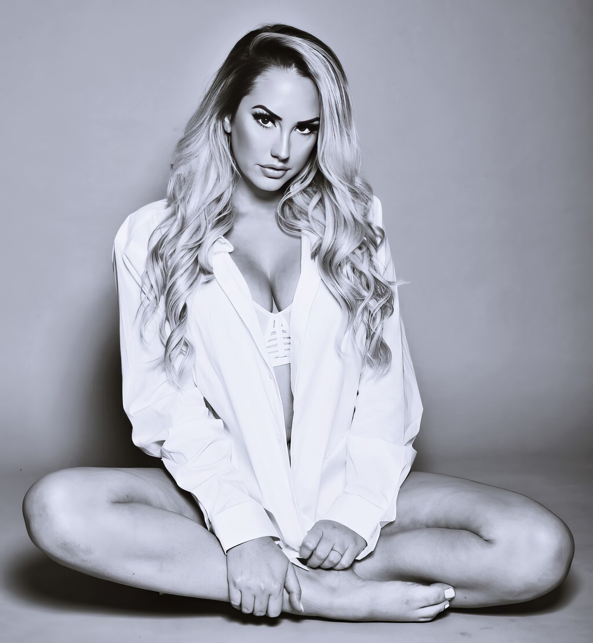 Brett Rossi as Scottine Christen Hill at 34 Years Old as Erotic Model and Centefold (2023)