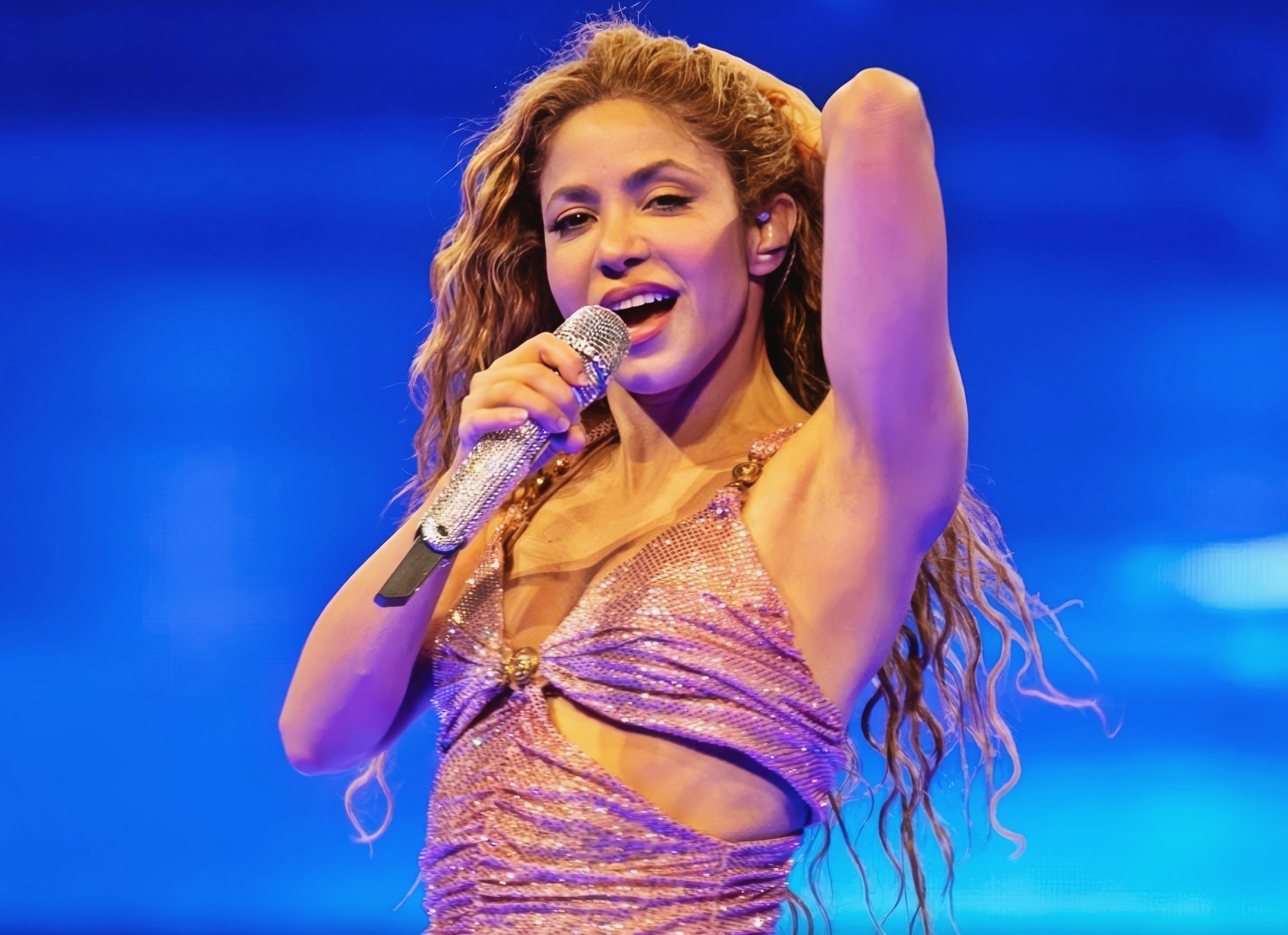 Shakira at 49 Years Old as MILF Blonde Latin All Natural (2025)