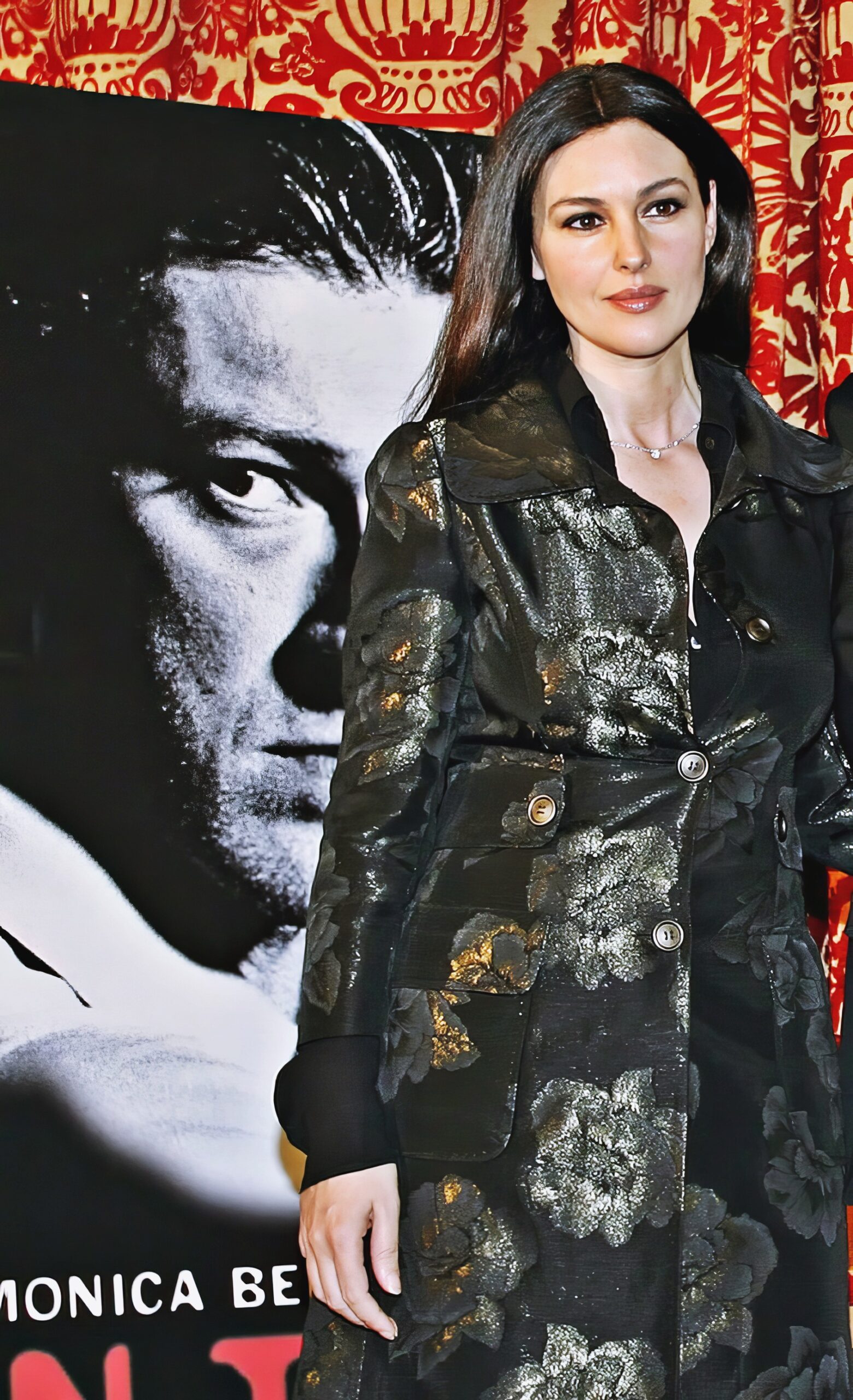 Monica Bellucci at 40 Years Old at Agents Secrets Premiere Film (2004)