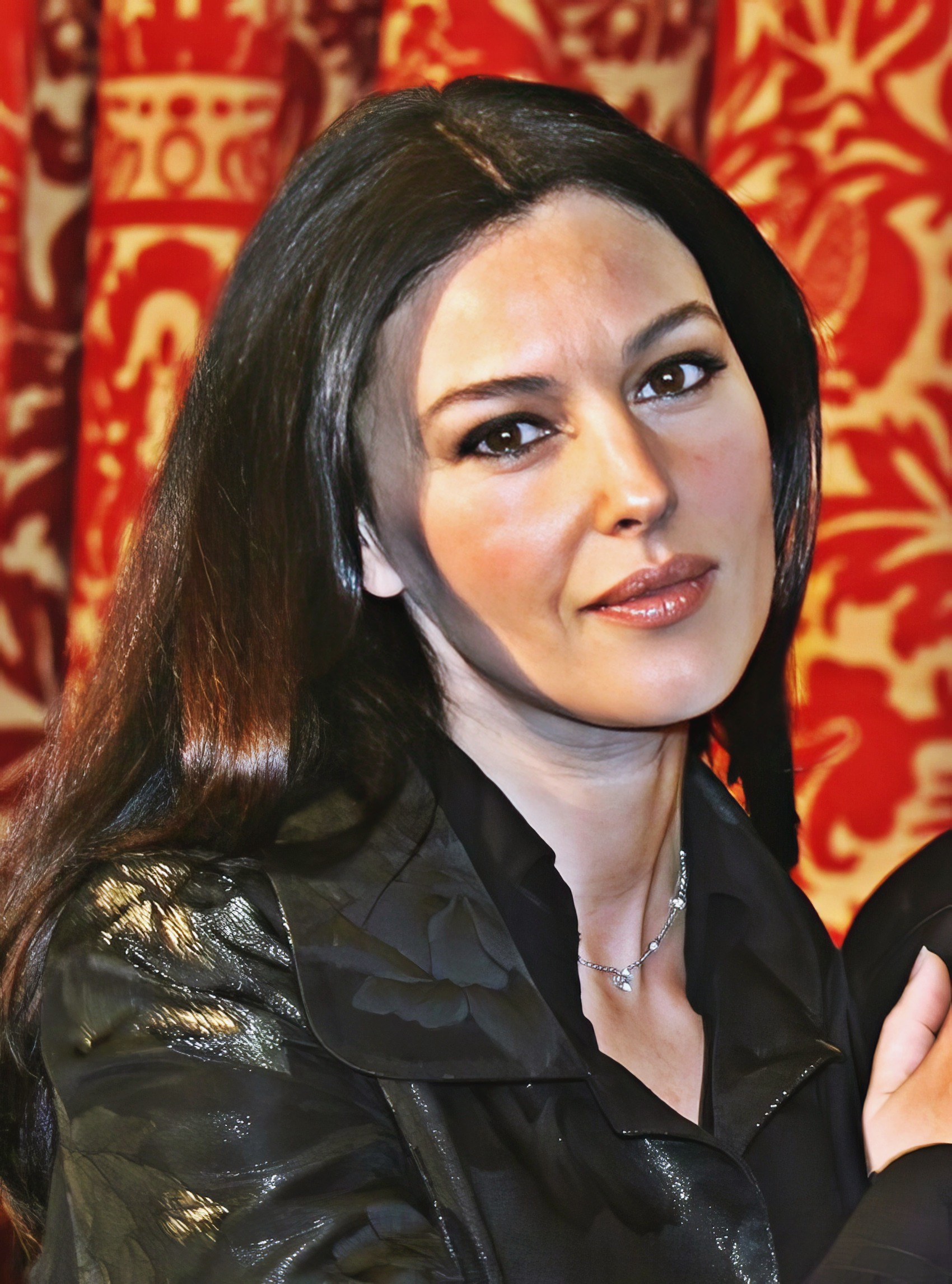 Monica Bellucci at 40 Years Old at Agents Secrets Premiere Film (2004)