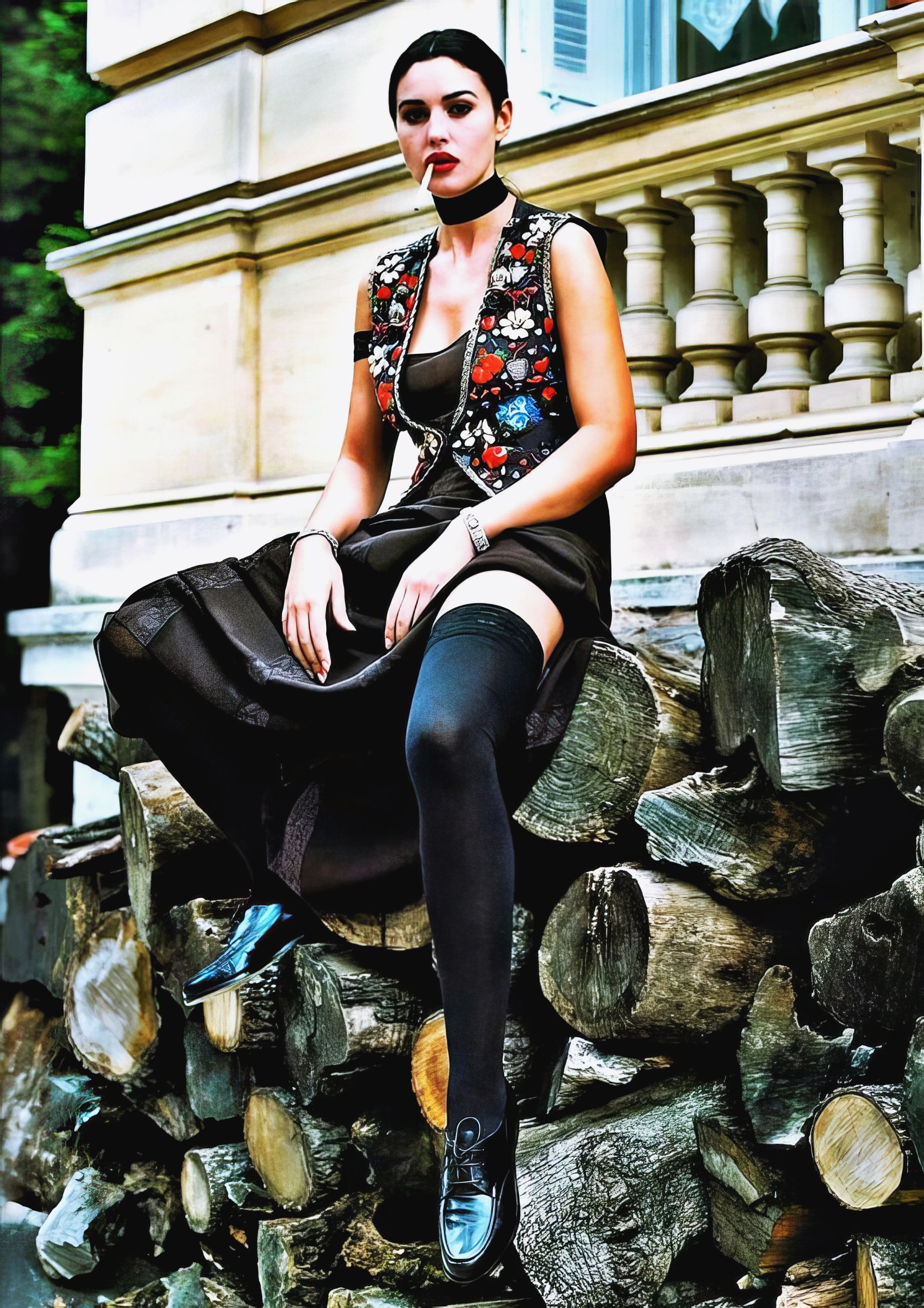 Monica Bellucci at 29 Years Old: A Gun For Hire (Blumarine-1993-1999)