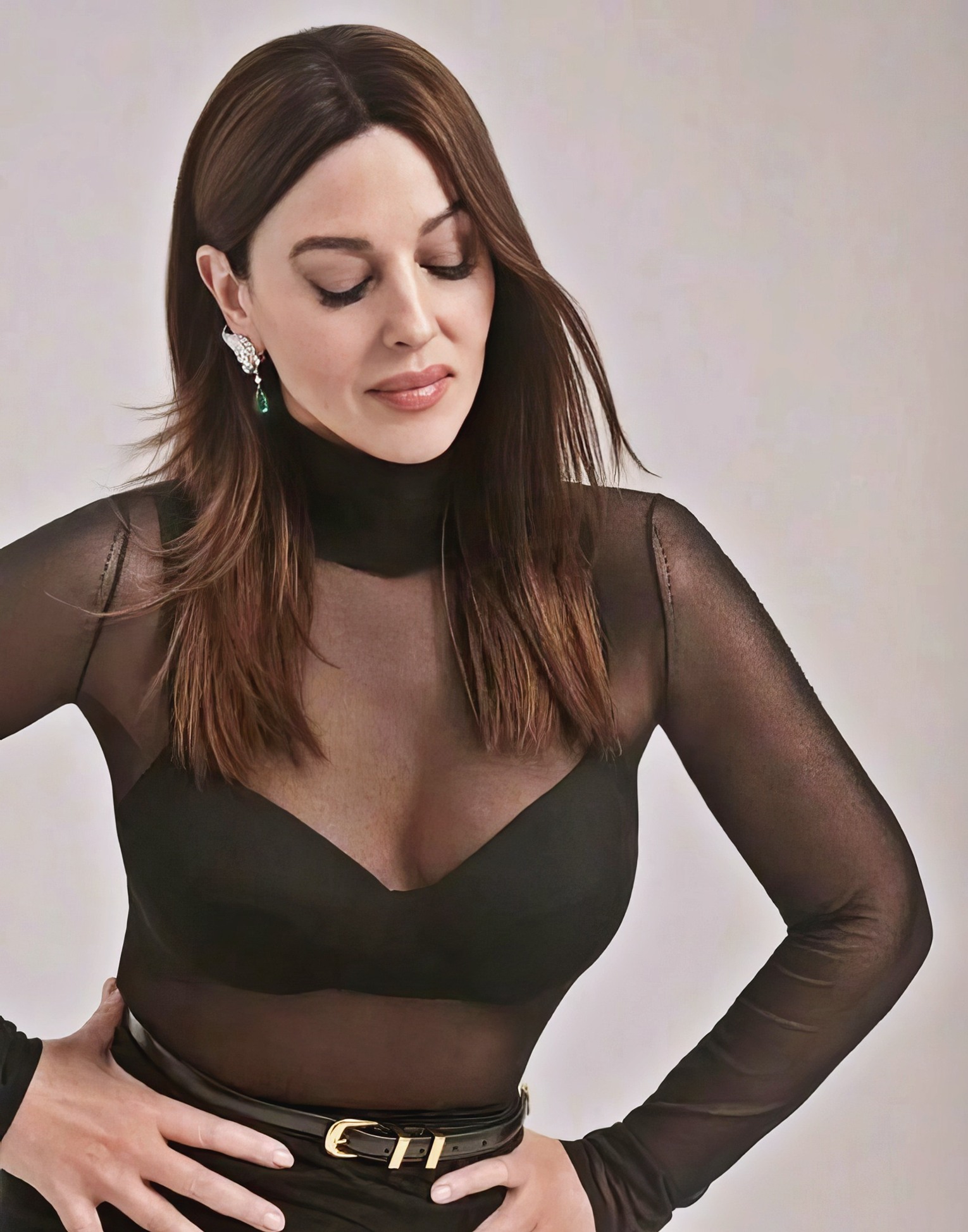 Monica Bellucci at 59 Years Old in Beyond Noise Magazine Issue 1 (2024)