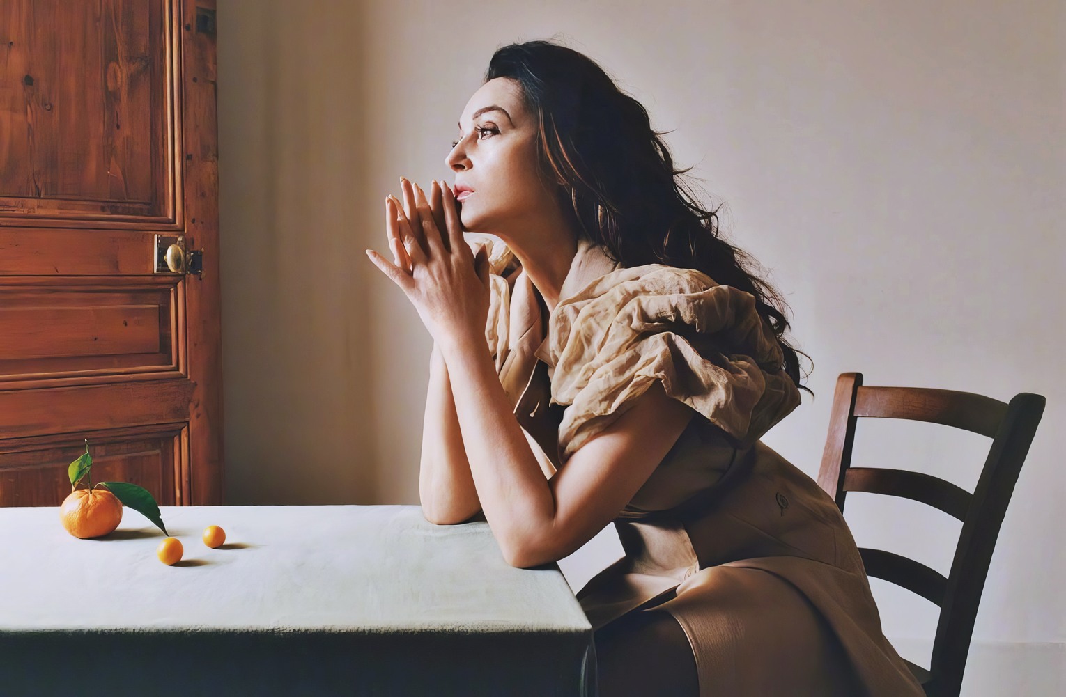 Monica Bellucci at 61 Years Old: Modern Weekly Style China Magazine (April 2026) MILF Italian Brunette Buxom Busty All Natural