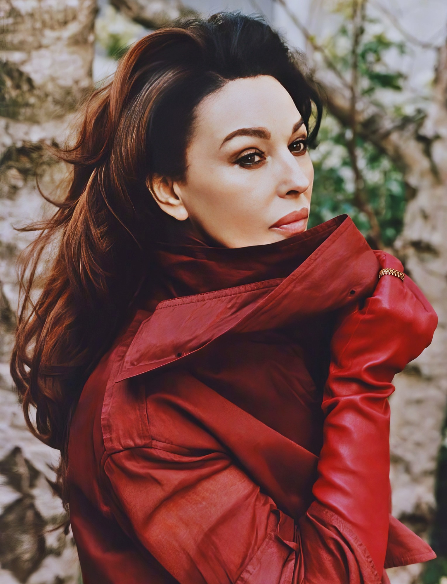 Monica Bellucci at 61 Years Old: Modern Weekly Style China Magazine (April 2026) MILF Italian Brunette Buxom Busty All Natural