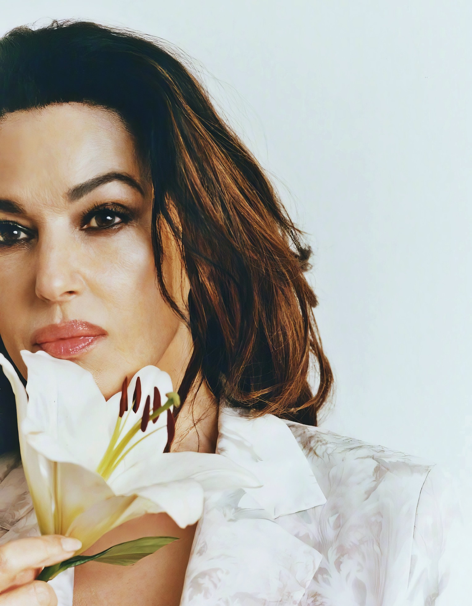 Monica Bellucci at 61 Years Old: Modern Weekly Style China Magazine (April 2026) MILF Italian Brunette Buxom Busty All Natural