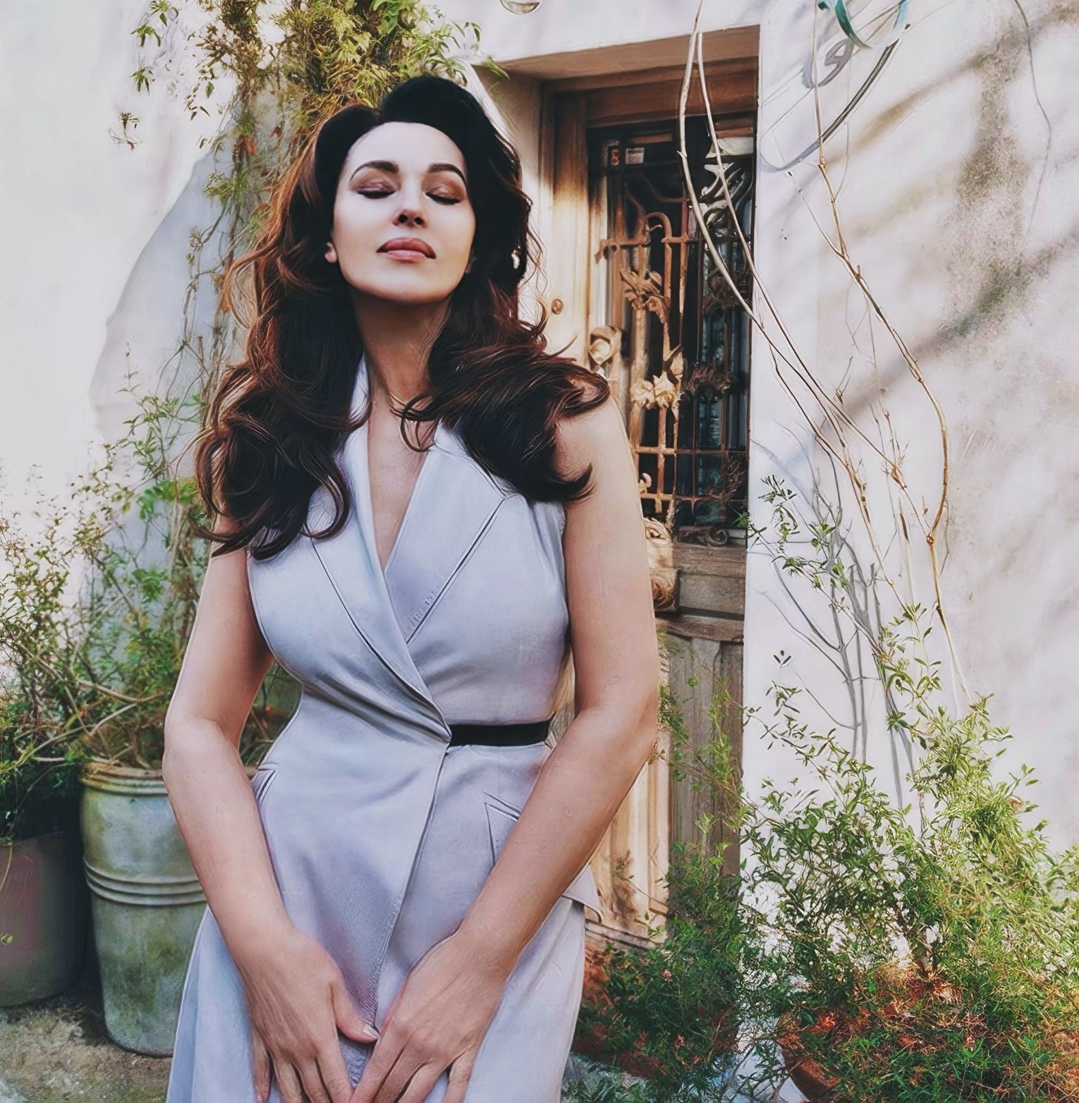 Monica Bellucci at 61 Years Old: Modern Weekly Style China Magazine (April 2026) MILF Italian Brunette Buxom Busty All Natural