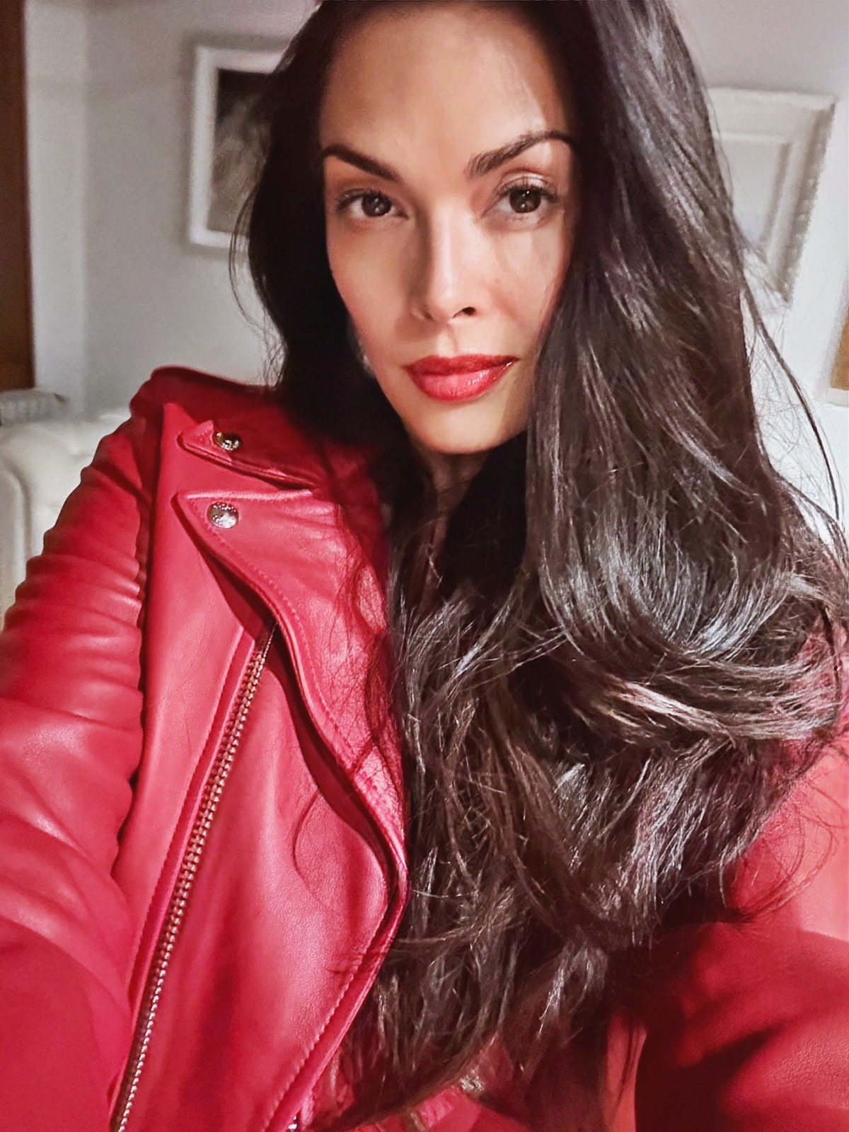 Tera Patrick at 50 Years Old as Selfie Hall of Fame Brunette Bombshell MILF After Porn Ends Casual Dress (2026)