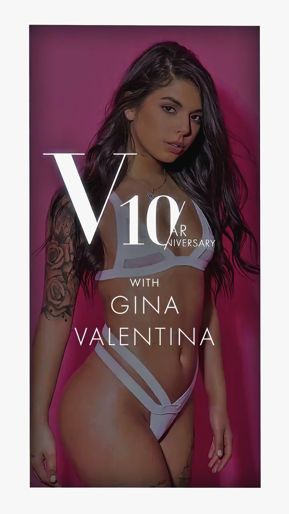 Gina Valentina at 29 Years Old: Vixen 10 Years Anniversary (2026) All Natural Brunette Wide Hips Brazil Perfomer Tattooed